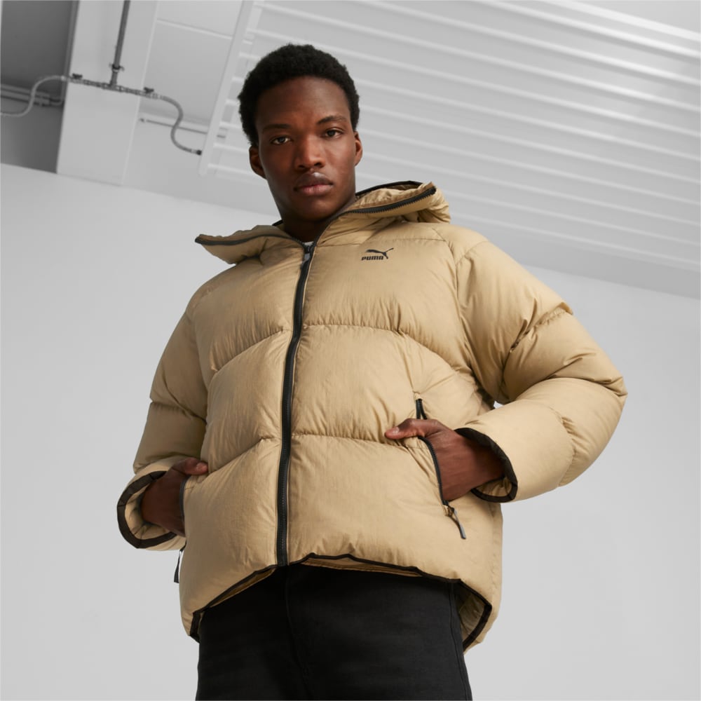 Изображение Puma Куртка Classics Men’s Oversized Down Jacket #1: Toasted