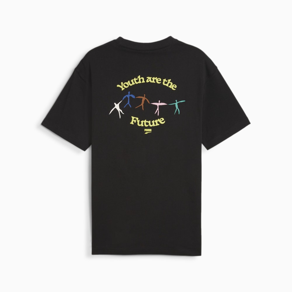 Зображення Puma Футболка DOWNTOWN Youth Are The Future Men's Graphic Tee #2: Puma Black