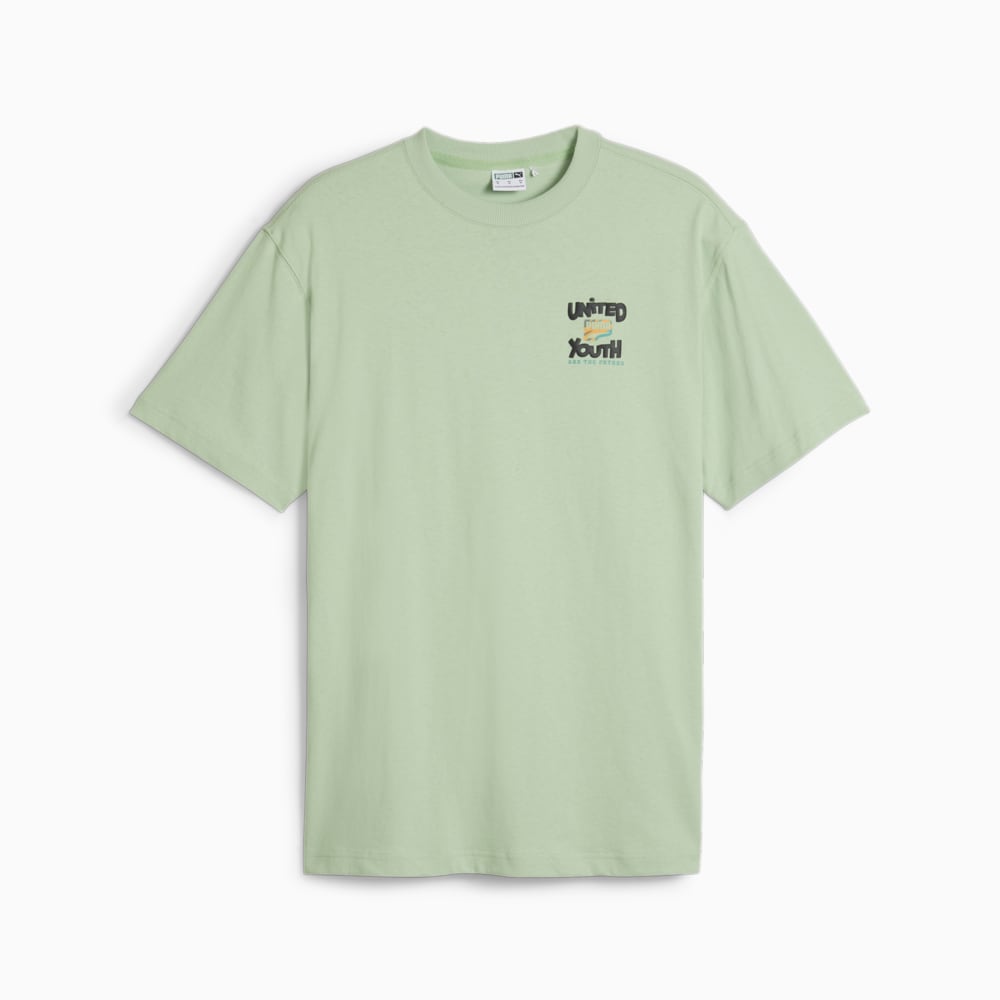 Зображення Puma Футболка DOWNTOWN Youth Are The Future Men's Graphic Tee #1: Pure Green