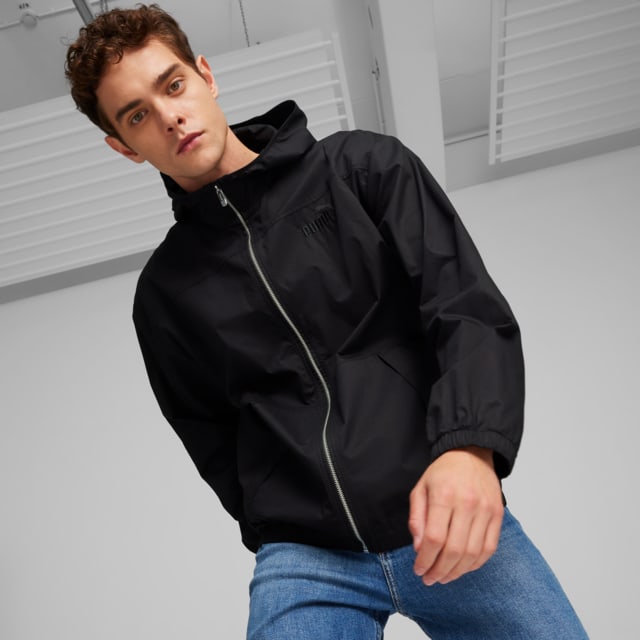 Image PUMA Jaqueta Corta Vento com Capuz Cotton Masculino