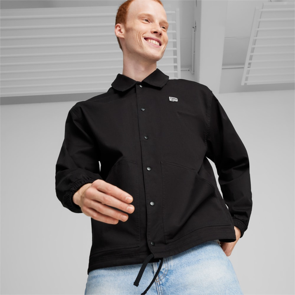 Изображение Puma Куртка Downtown Men's Jacket #1: Puma Black