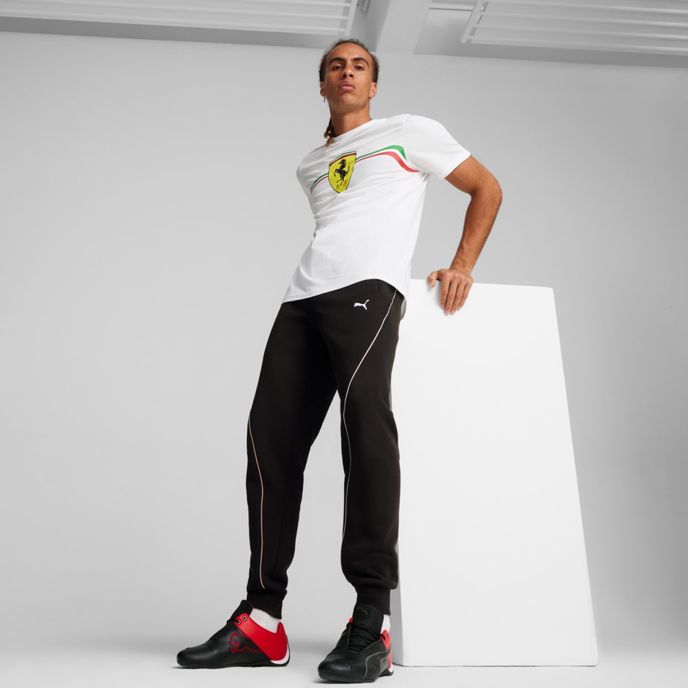 Зображення Puma Штани Scuderia Ferrari Men's Motorsport Race Sweat Pants #2: Puma Black