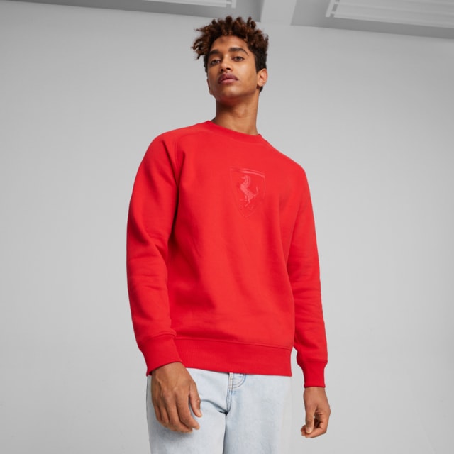 Imagen PUMA Polera Scuderia Ferrari Race Big Shield Motorsport para hombre