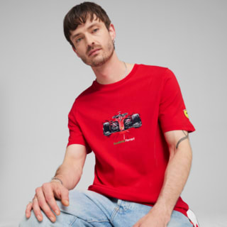 Изображение Puma Футболка Scuderia Ferrari Men's Motorsport Race Graphic Tee