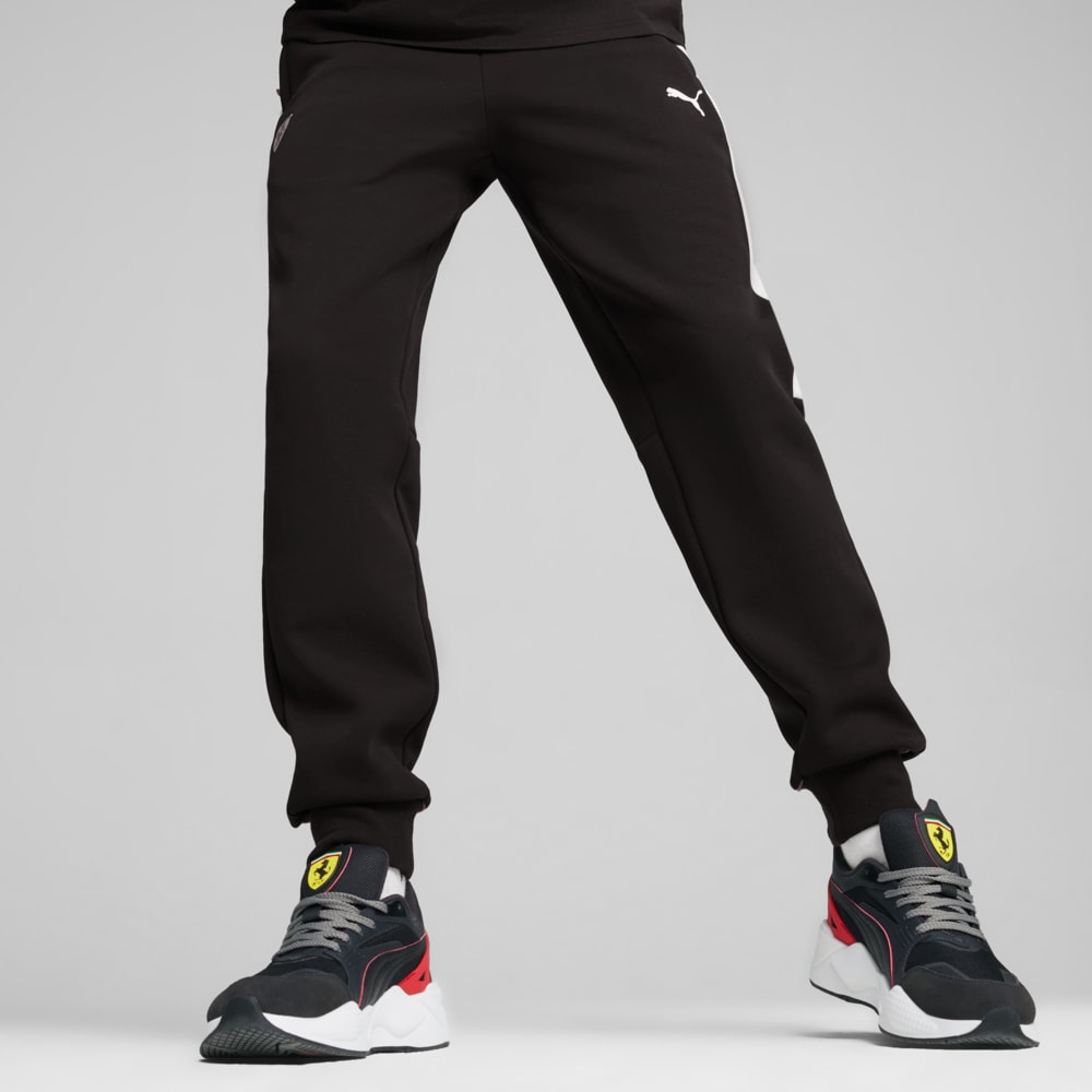 Зображення Puma Штани Scuderia Ferrari Race MT7 Men's Motorsport Pants #1: Puma Black