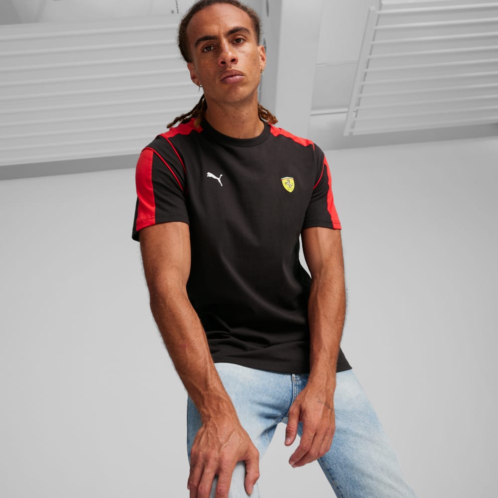 Зображення Puma Футболка Scuderia Ferrari Race MT7 Men's Motorsport Tee #1: Puma Black