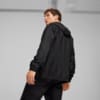 Изображение Puma Ветровка Men's Hooded Graphic Windbreaker #5: Puma Black