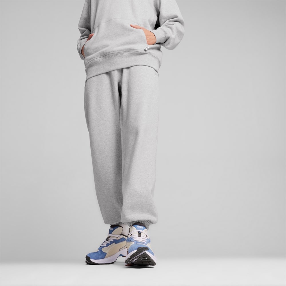 Изображение Puma Штаны MMQ Sweatpants #1: light gray heather