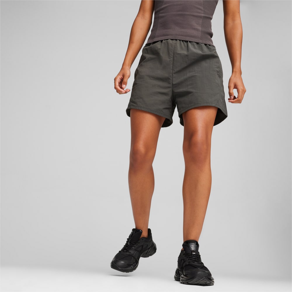 Gray puma shorts sales