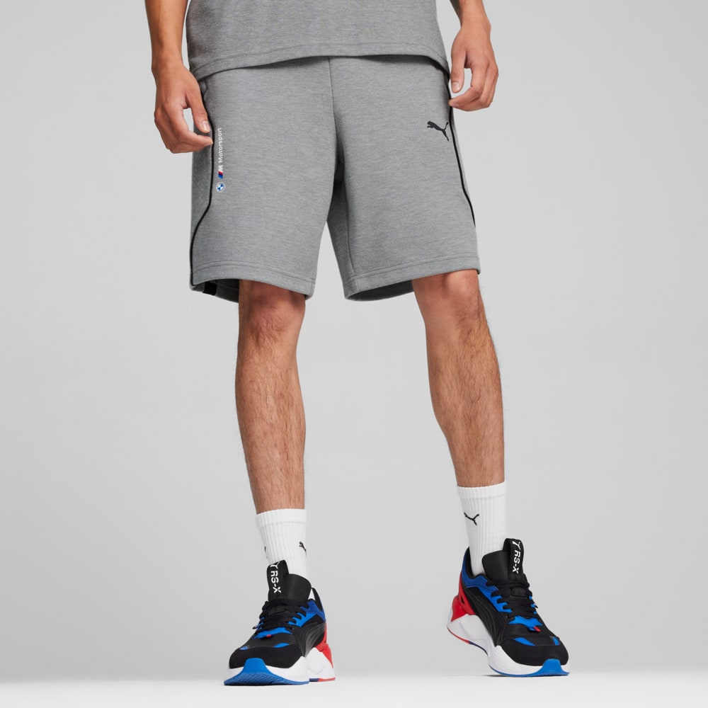 Изображение Puma Шорты BMW M Motorsport Men's Motorsport Sweat Shorts #1: Medium Gray Heather