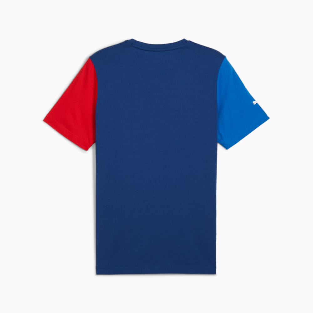 Camiseta BMW M Motorsport Logo Masculina Azul PUMA Ref 624155 04