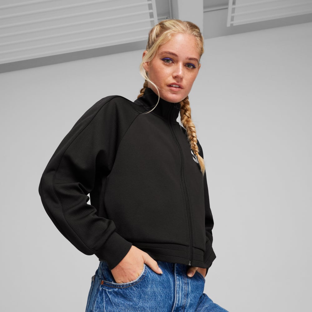 Изображение Puma Олимпийка T7 Women's Track Jacket #1: Puma Black