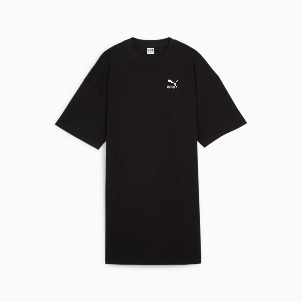 Изображение Puma Платье-футболка BETTER CLASSICS Women's Tee Dress #1: Puma Black
