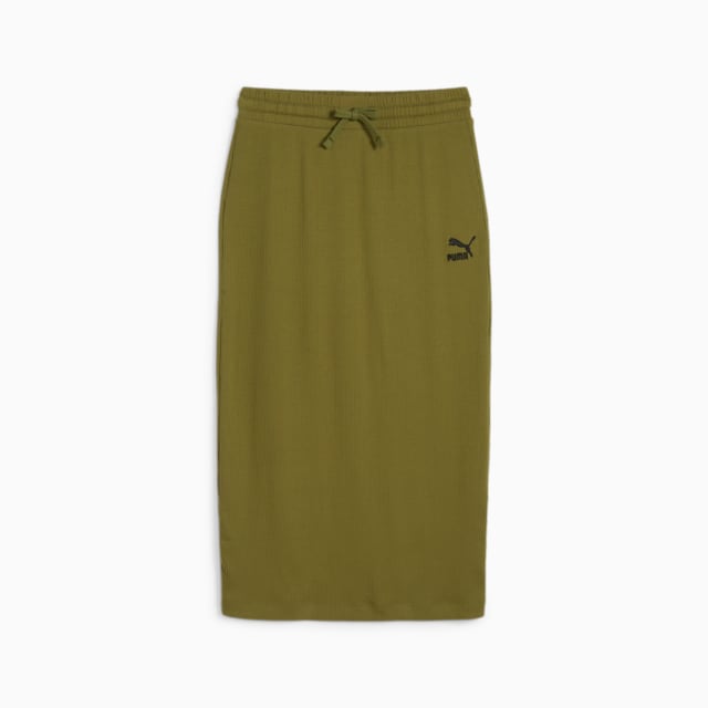 Image PUMA Saia Midi Canelada CLASSICS Feminina