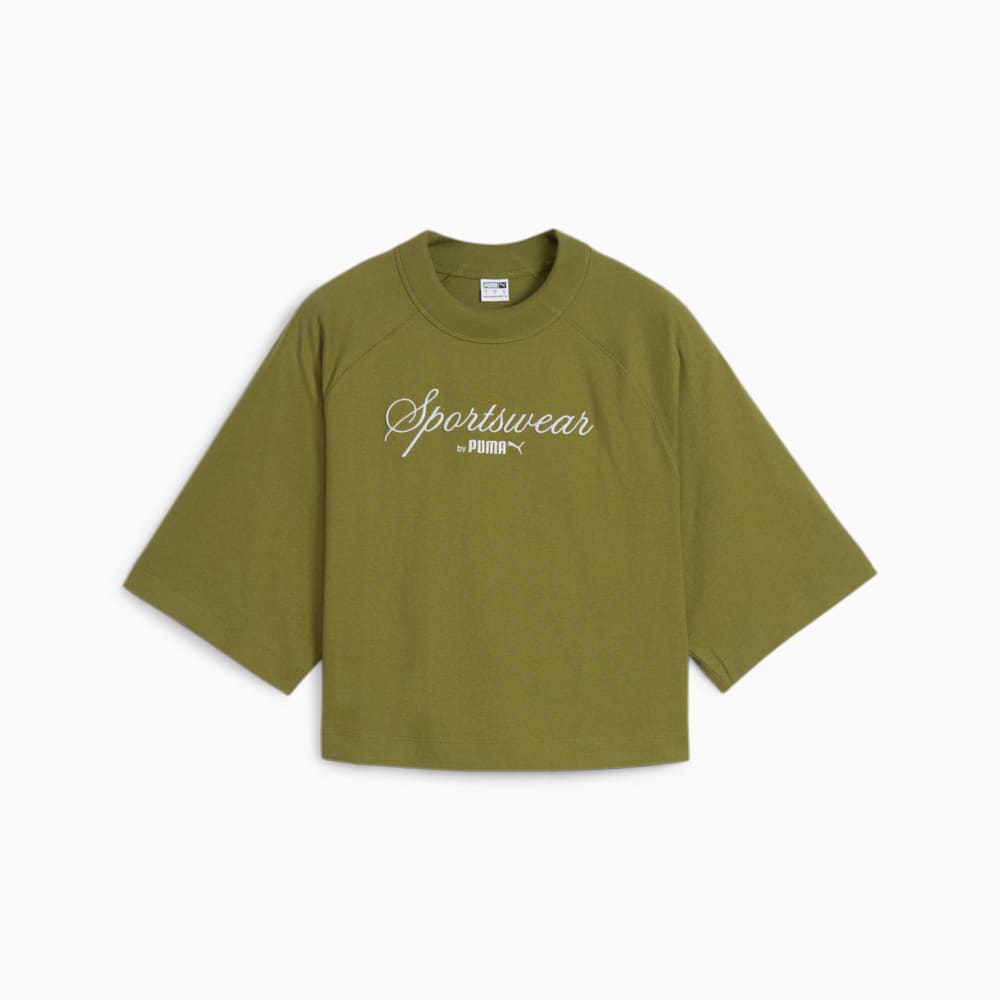 Image PUMA Camiseta Oversized CLASSICS Feminina #3
