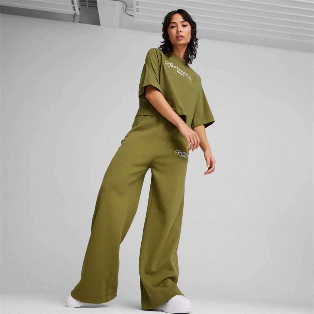 Image PUMA Camiseta Oversized CLASSICS Feminina #2