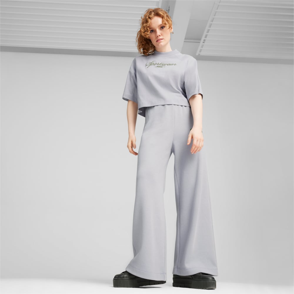 Image PUMA Camiseta Oversized CLASSICS Feminina #2