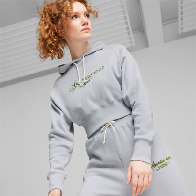 Imagen PUMA Polerón con capucha para mujer CLASSICS+