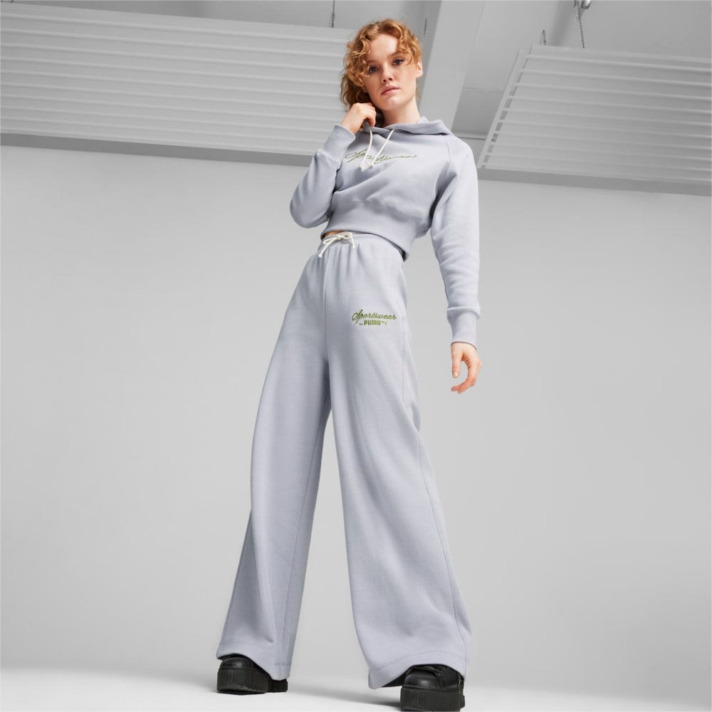 Image PUMA Calça de Moletom CLASSICS+ Relaxed Feminina #2