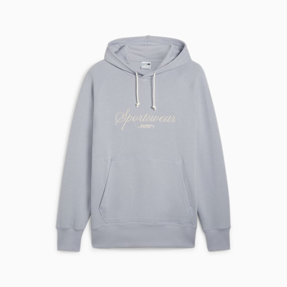 Grey and black puma hoodie sales