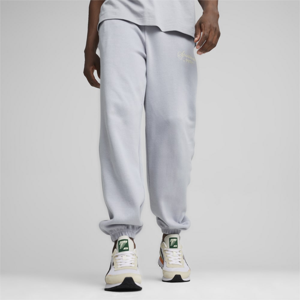 Зображення Puma Штани CLASSICS+ Men's Sweatpants #1: Gray Fog