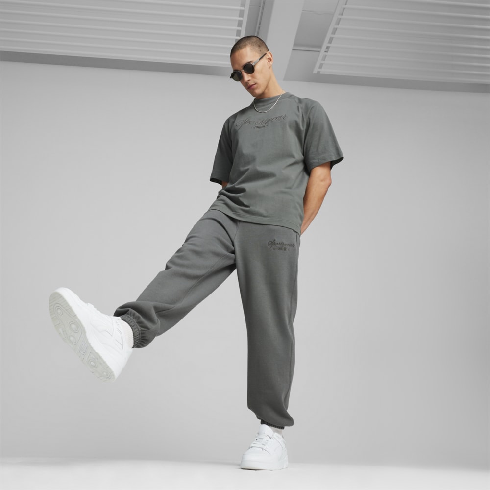 Изображение Puma Штаны CLASSICS+ Men's Sweatpants #2: Mineral Gray