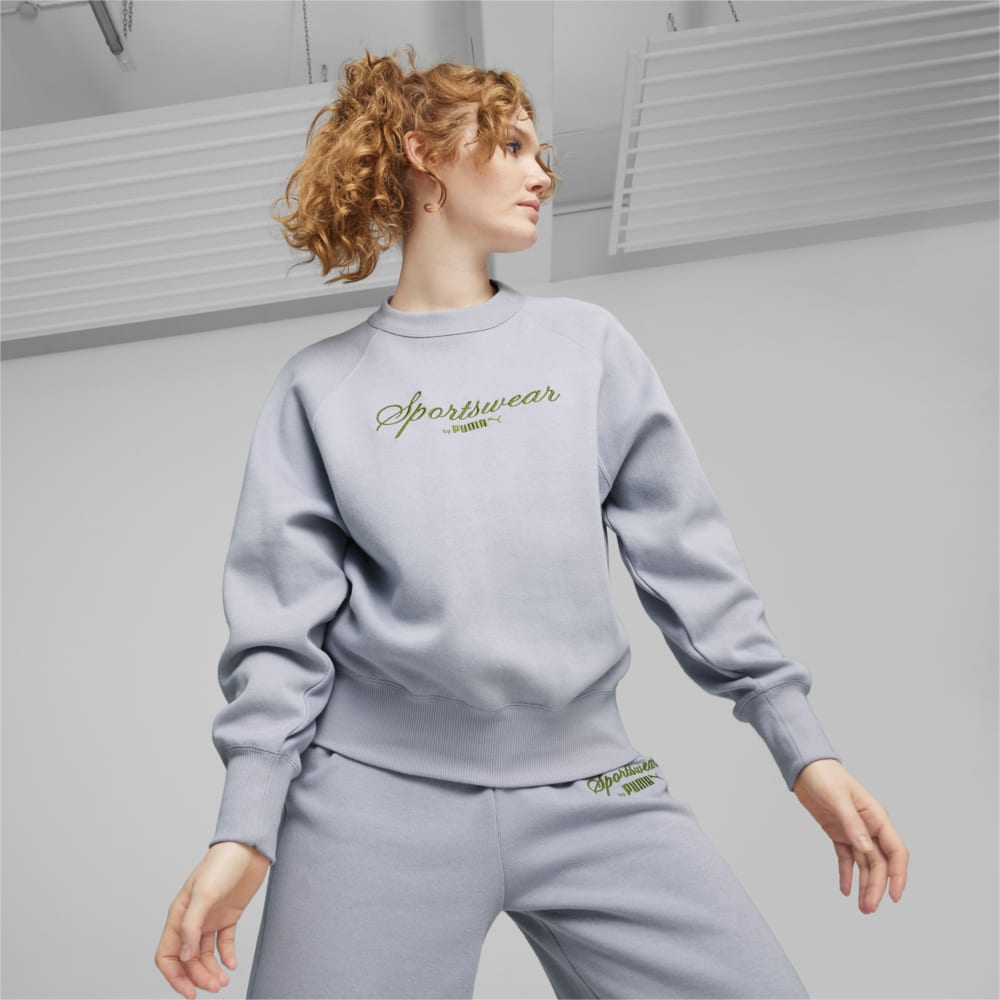 Image PUMA Moletom CLASSICS+ Relaxed Feminino #1