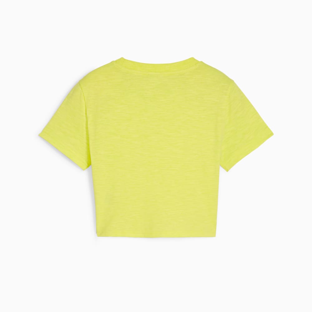 Изображение Puma Футболка DARE TO Women's Baby Tee #2: Lime Sheen