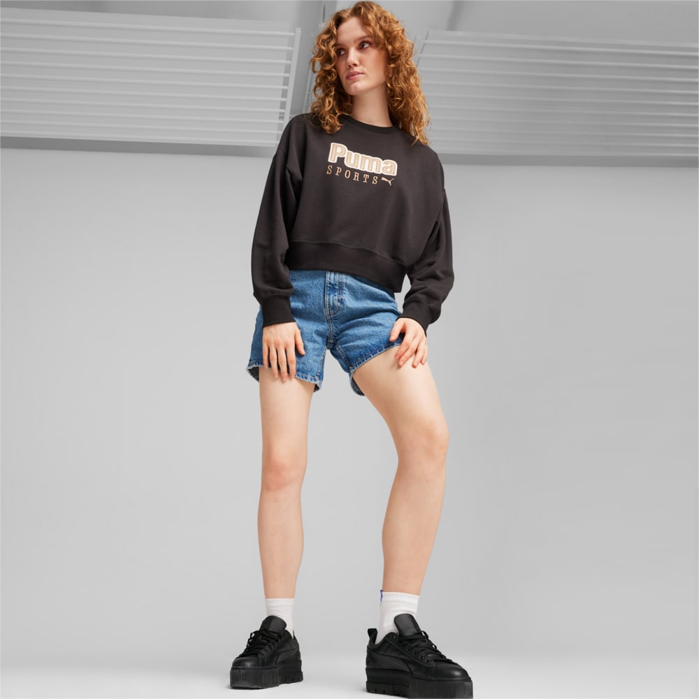 Imagen PUMA Polerón PUMA TEAM extragrande para mujer #2