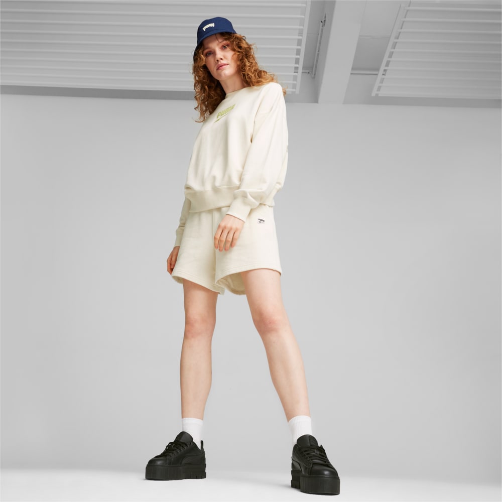 Image PUMA Shorts Cintura Alta DOWNTOWN Feminino #2