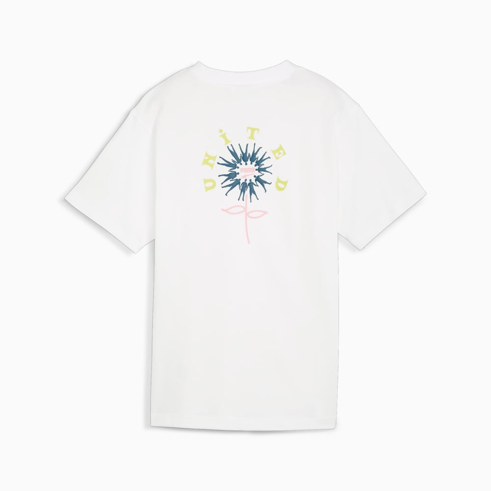Image PUMA Camiseta Estampada Graphic Tee DOWNTOWN Relaxed Feminina #2