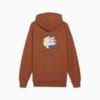 Изображение Puma Худи DOWNTOWN Men's Graphic Hoodie #7: Teak