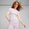 Изображение Puma Футболка DOWNTOWN Women's Kitten Slim Tee #1: Grape Mist-AOP