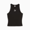 Изображение Puma Майка CLASSICS Women's Ribbed Slim Tank #1: Puma Black