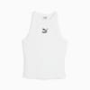 Изображение Puma Майка CLASSICS Women's Ribbed Slim Tank #6: Puma White