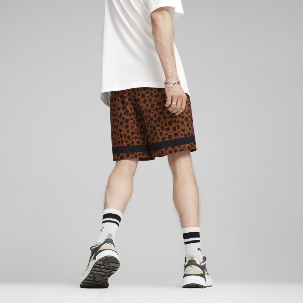 Изображение Puma Шорты DOWNTOWN Men's Kitten Shorts #2: Teak-AOP