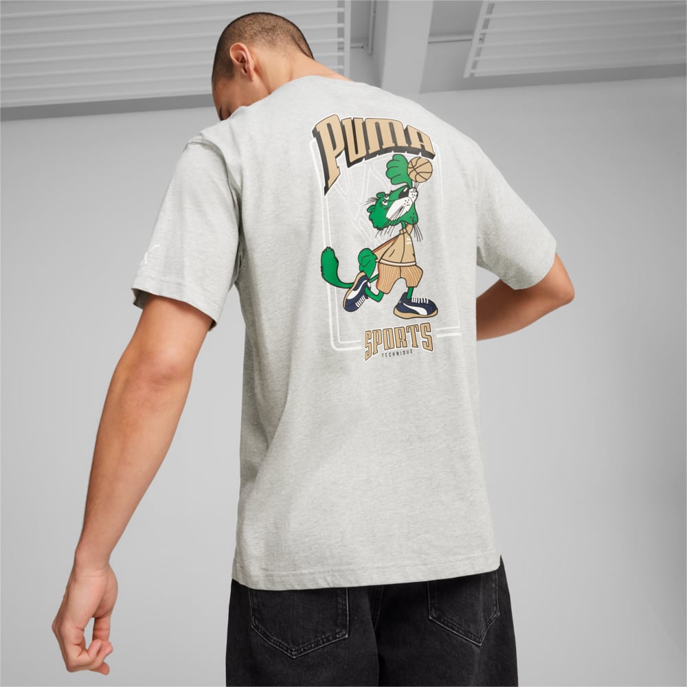 Image PUMA Camiseta Estampada Graphic Tee PUMA TEAM Masculina #2