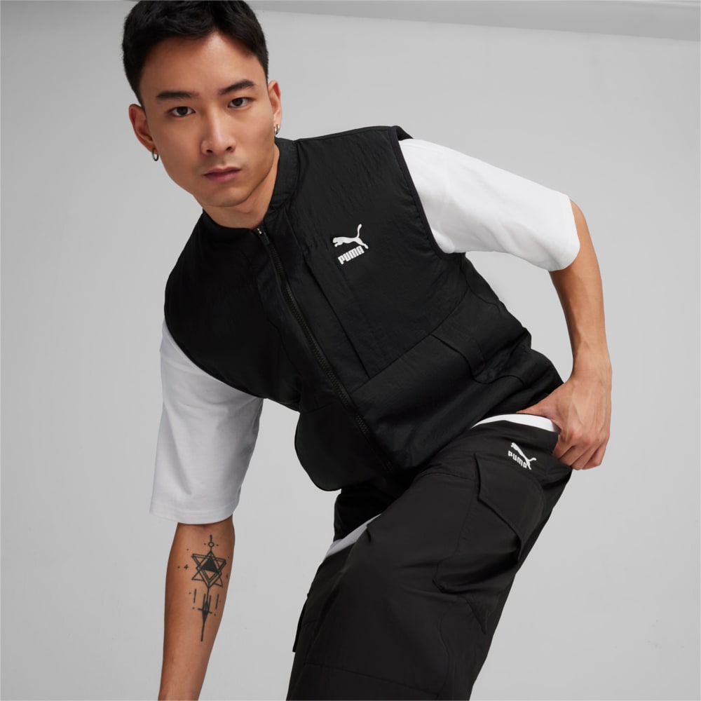 Puma black vest clearance