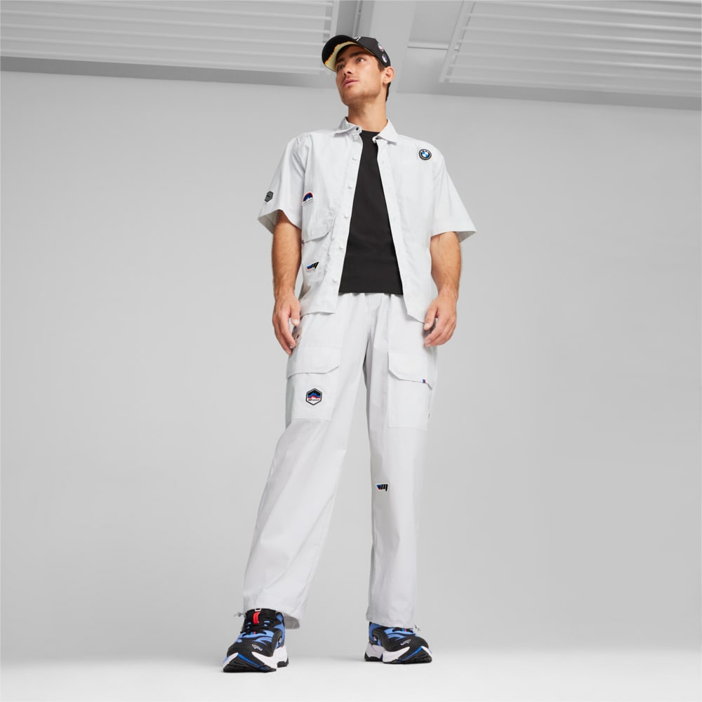 Изображение Puma Рубашка BMW M Motorsport Men's SUMMER CREW shirt #2: Silver Mist
