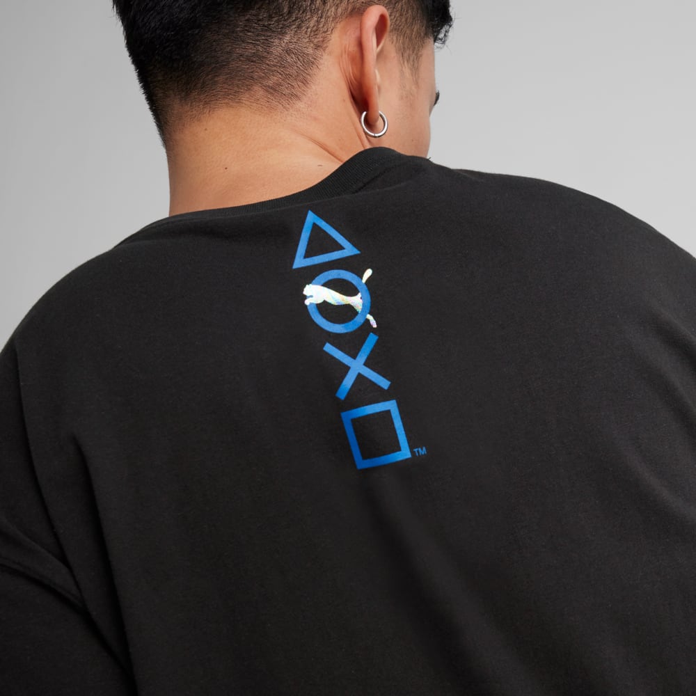 Изображение Puma Футболка PUMA x PLAYSTATION Tee #2: Puma Black