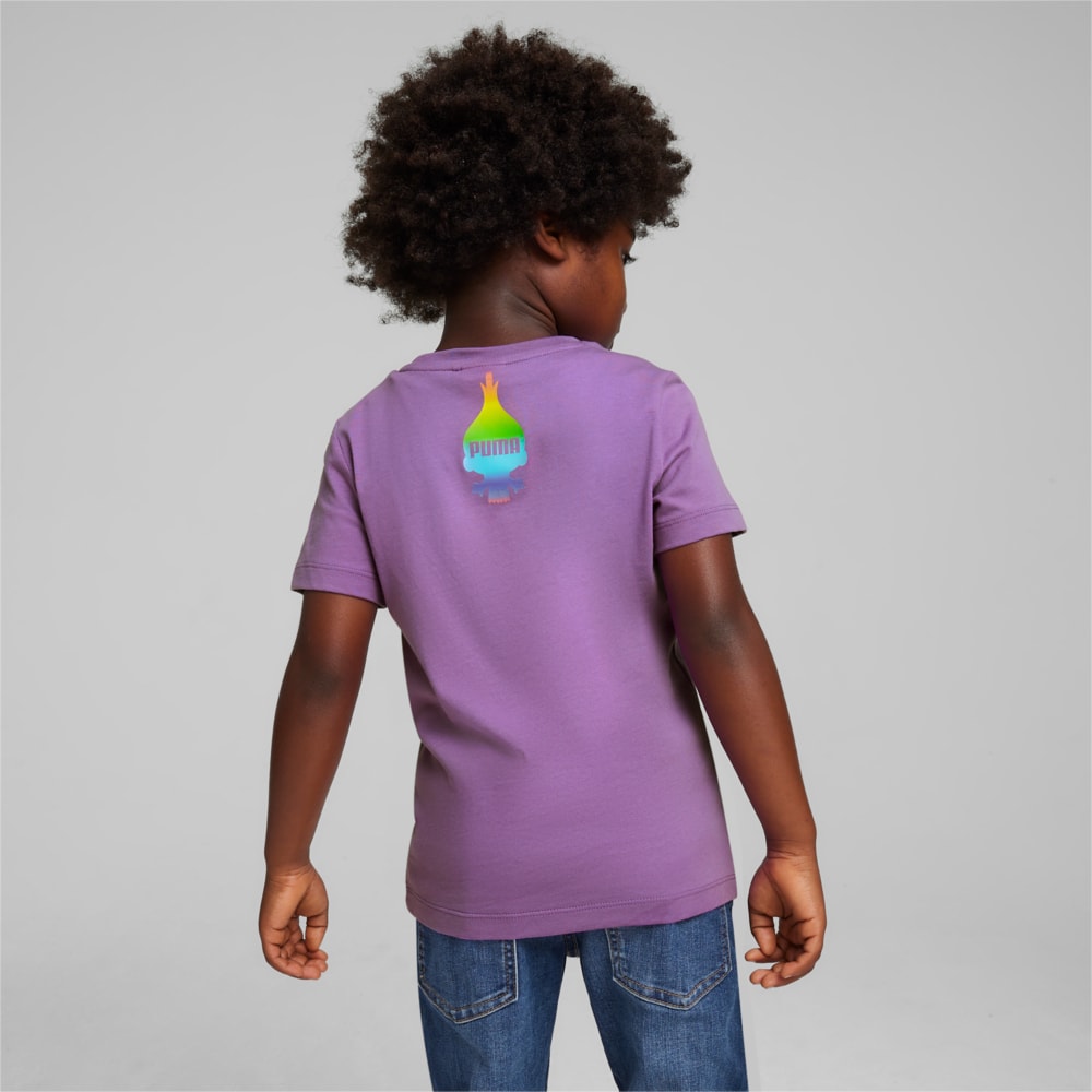 Изображение Puma Детская футболка PUMA x TROLLS Kids' Tee #2: Ultraviolet