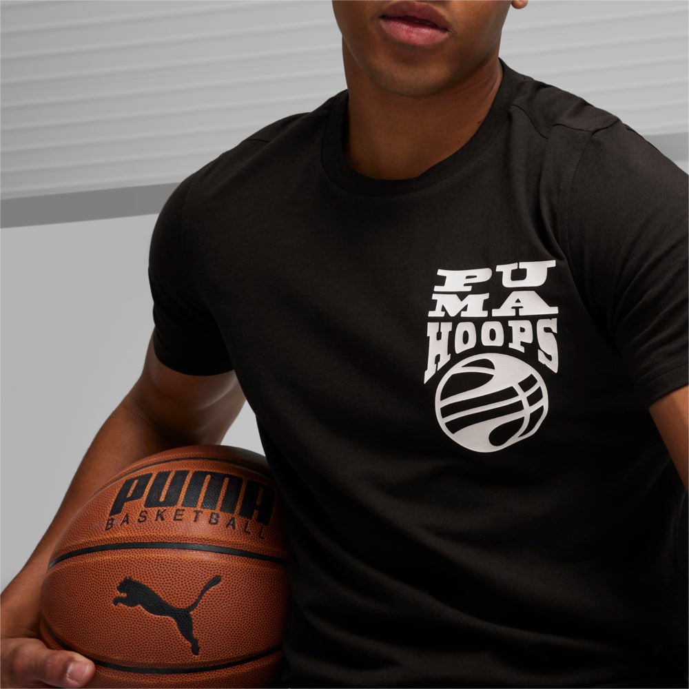 Изображение Puma Футболка The Hooper Men's Basketball Tee #2: Puma Black