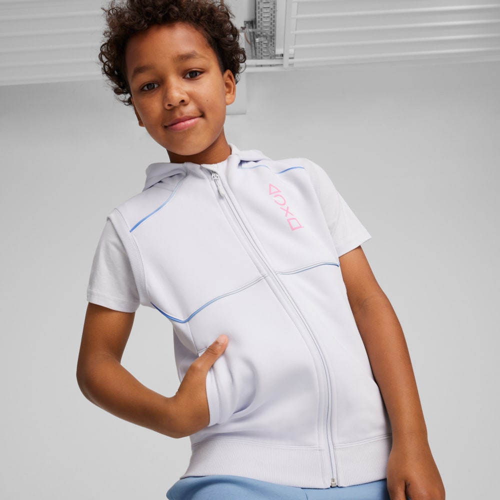 Image PUMA Jaqueta com Capuz sem Mangas PUMA x PLAYSTATION Juvenil #1