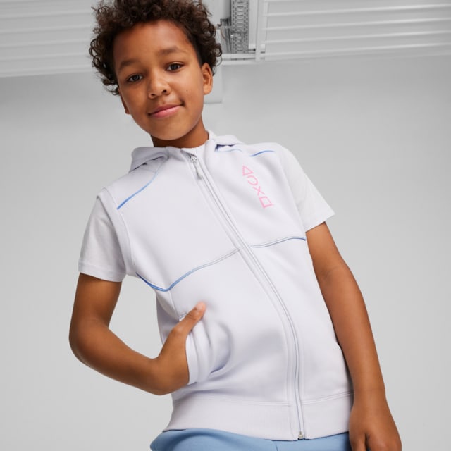 Image PUMA Jaqueta com Capuz sem Mangas PUMA x PLAYSTATION Juvenil