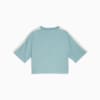 Изображение Puma Детская футболка T7 SNFLR Girls' Graphic Tee #5: Turquoise Surf