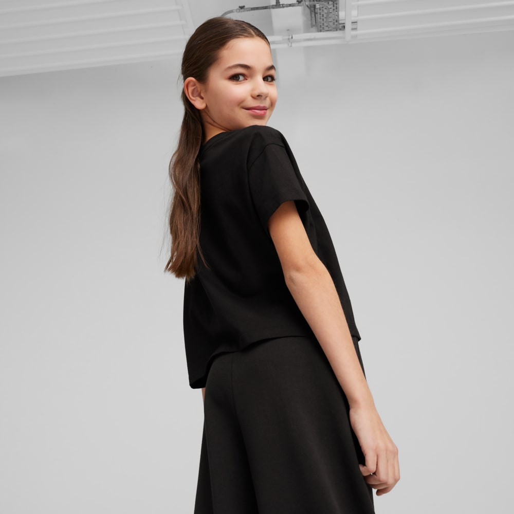 Изображение Puma Детская футболка BETTER CLASSICS Girl's Tee #2: Puma Black