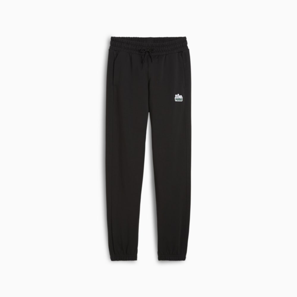 Изображение Puma Детские штаны FOR THE FANBASE Youth Sweatpants #1: Puma Black