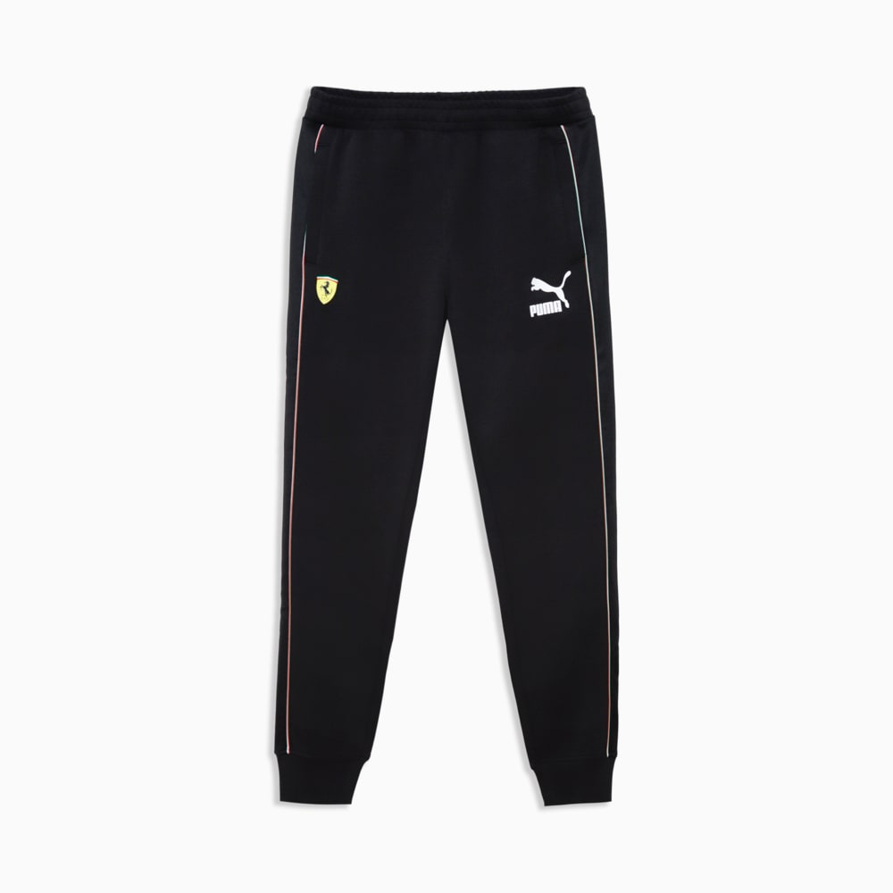 Pantalones para Hombre T7 Scuderia Ferrari Race Iconic Negro Puma