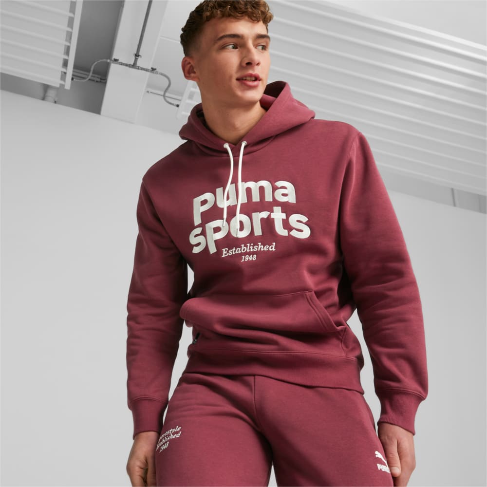 Imagen PUMA Polerón con capucha para hombre PUMA Team #1