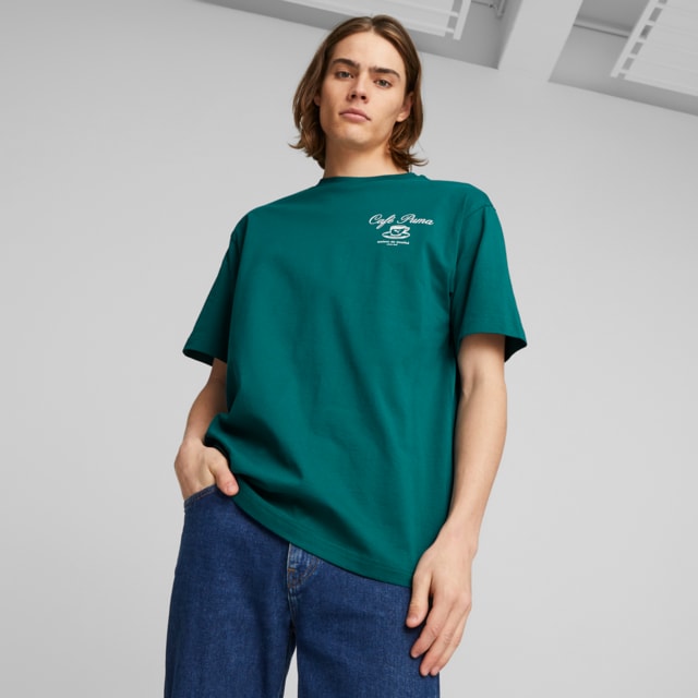 Image PUMA Camiseta CLASSICS CAFE PUMA Masculina